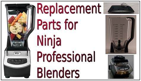 ninja blender replacement parts list